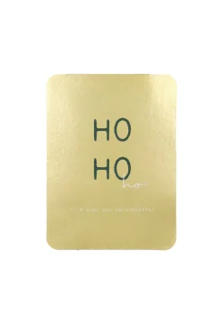 zusss ansichtkaart hohoho goud