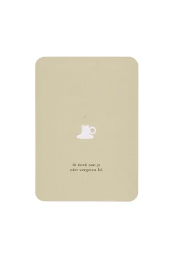 zusss ansichtkaart ik denk aan je zand