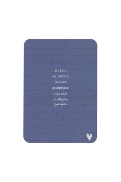 zusss ansichtkaart ronde hoeken liefste papa blauw
