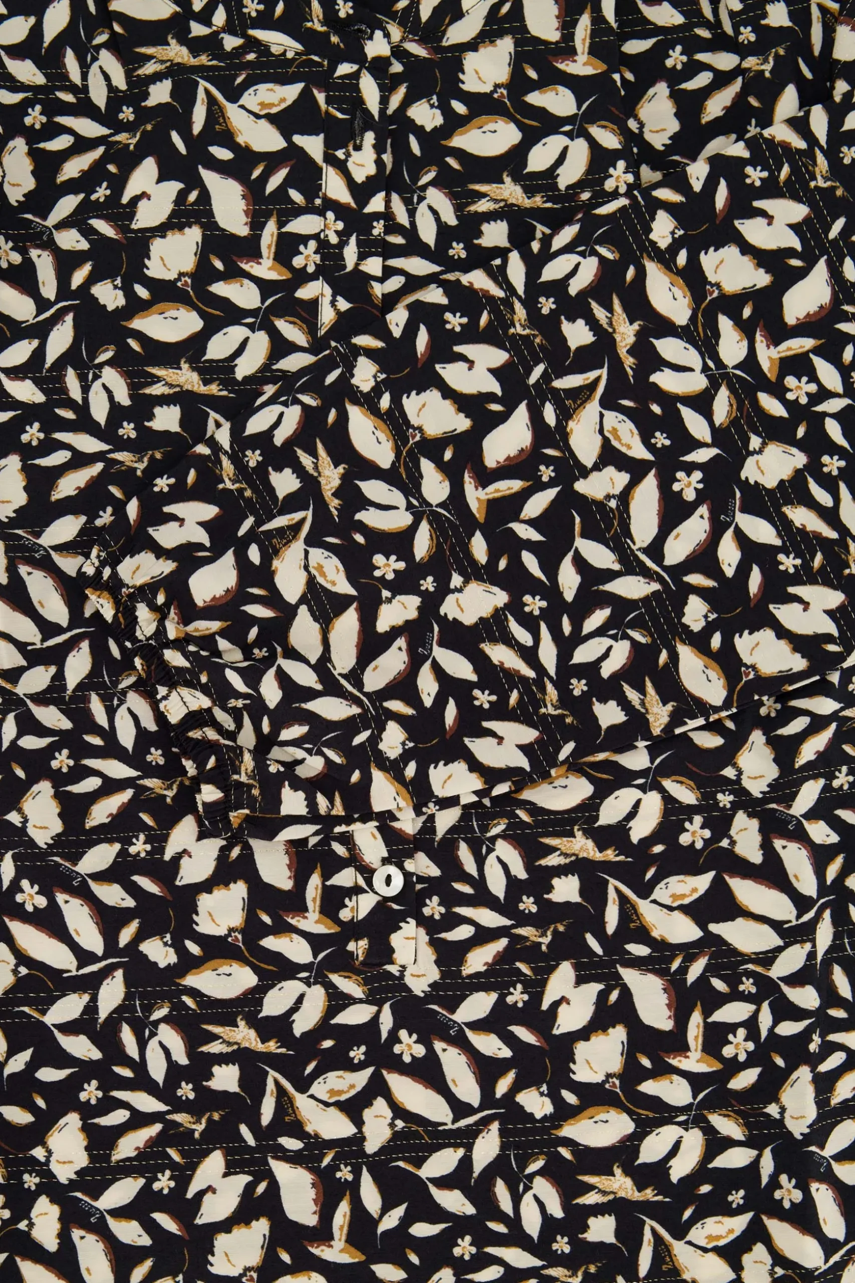 zusss blouse blaadjes print