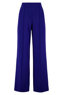 zusss broek met naad kobaltblauw