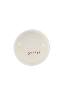 zusss dipschaaltje geniet wit/rood