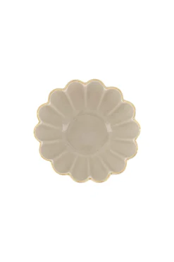 zusss dipschaaltje schulprand beige/goud