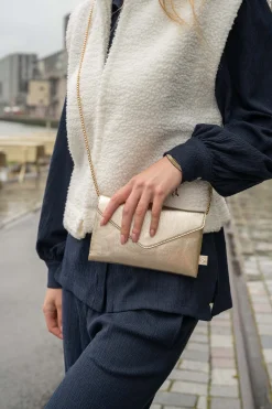 zusss enveloptasje goud