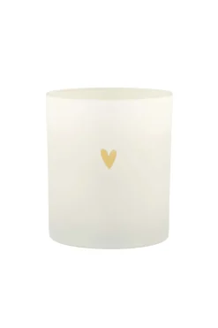 zusss geurkaars in doosje lievelings hartje wit/goud