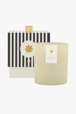 zusss geurkaars in doosje bamboe klavertje zand