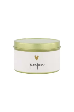 zusss geurkaars in katoenen zakje papa wit