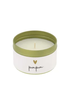 zusss geurkaars in katoenen zakje papa wit