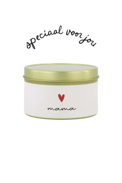 zusss geurkaars in katoenen zakje mama wit