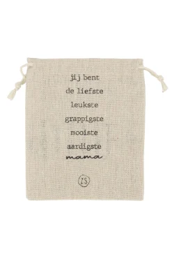 zusss geurkaars in katoenen zakje mama wit