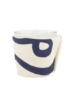 zusss geurkaars in linnen wikkel poederzacht peper en zout