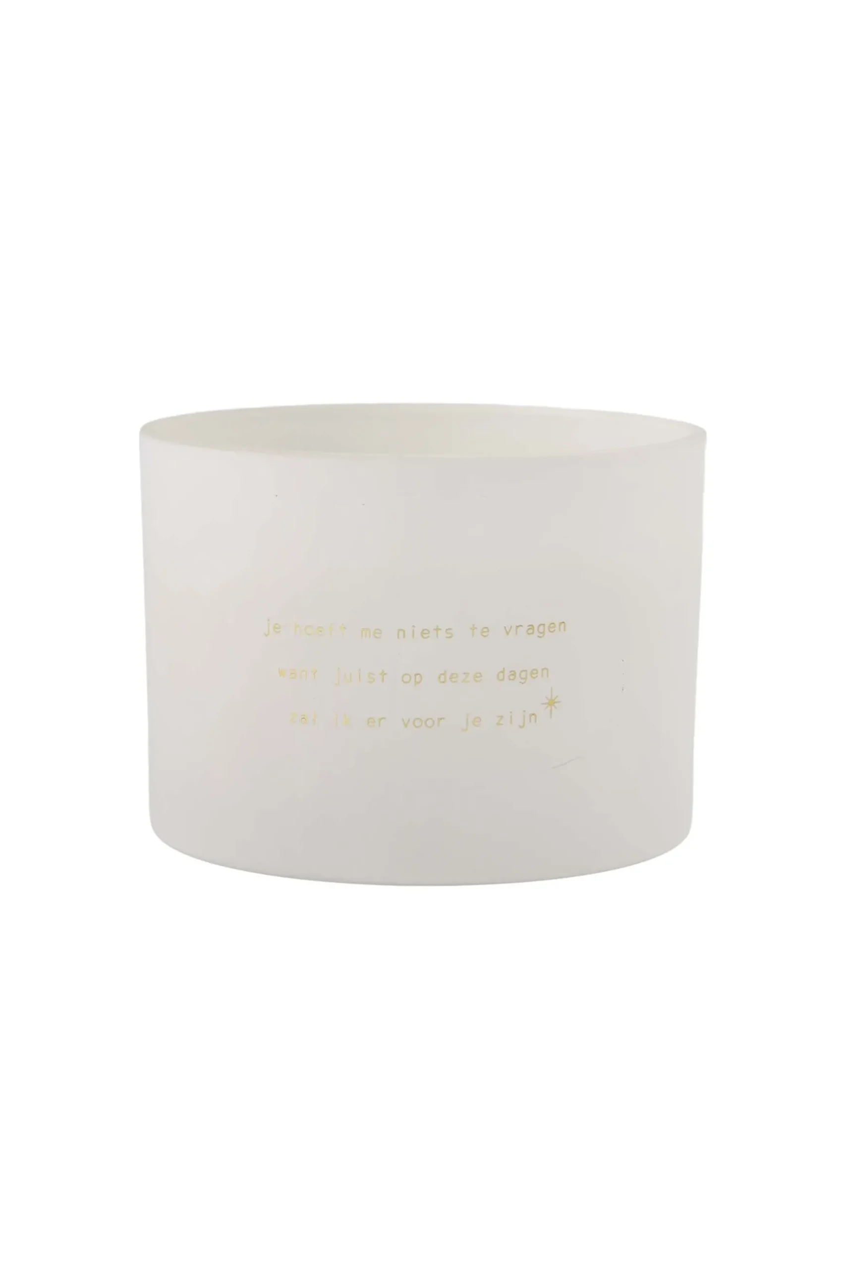 zusss geurkaars zal er voor je zijn winterbloem wit