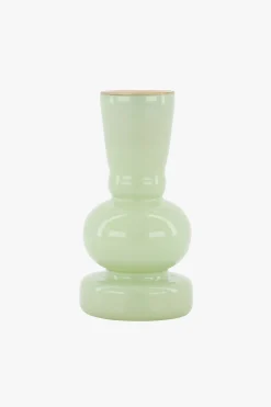 zusss glazen kandelaar M saliegroen