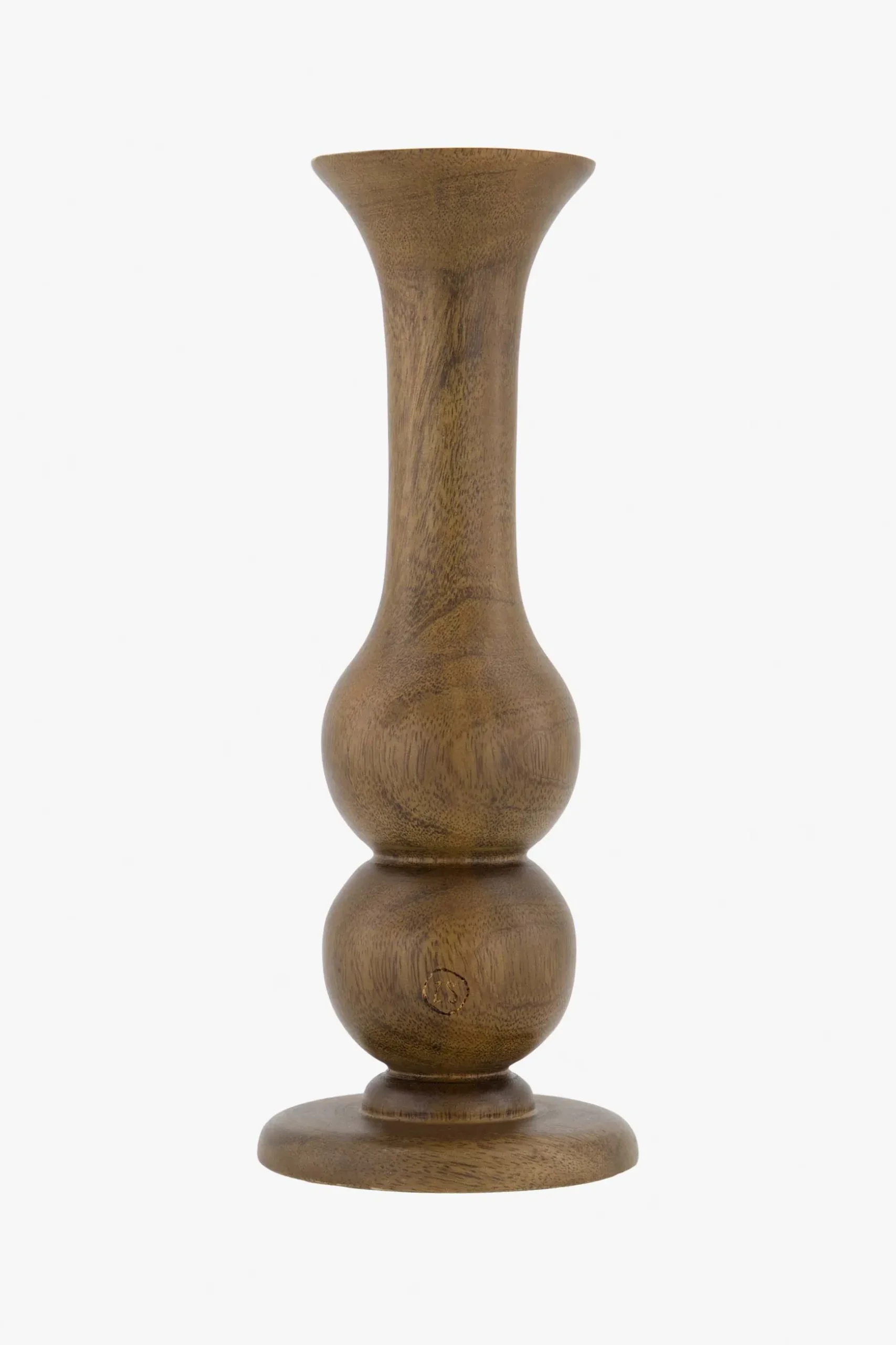 zusss houten kandelaar L donkerbruin