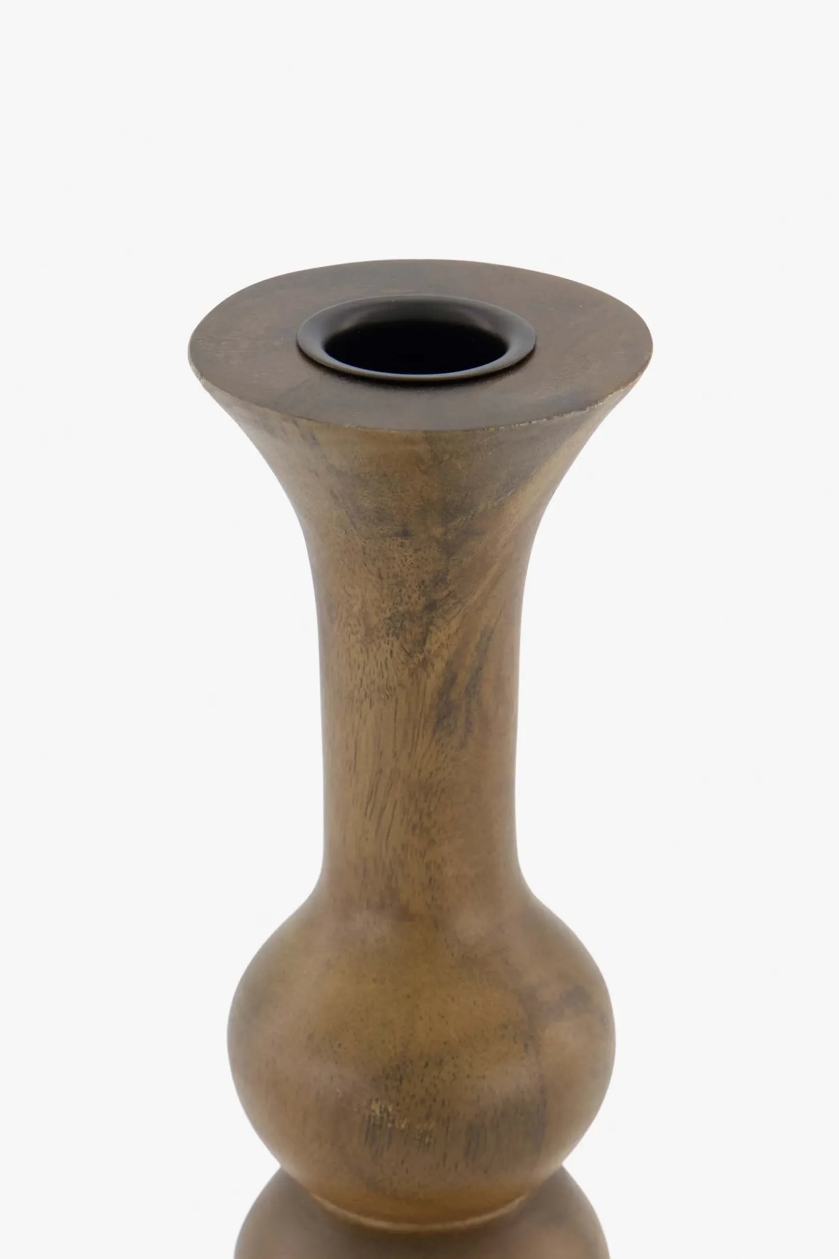 zusss houten kandelaar M donkerbruin