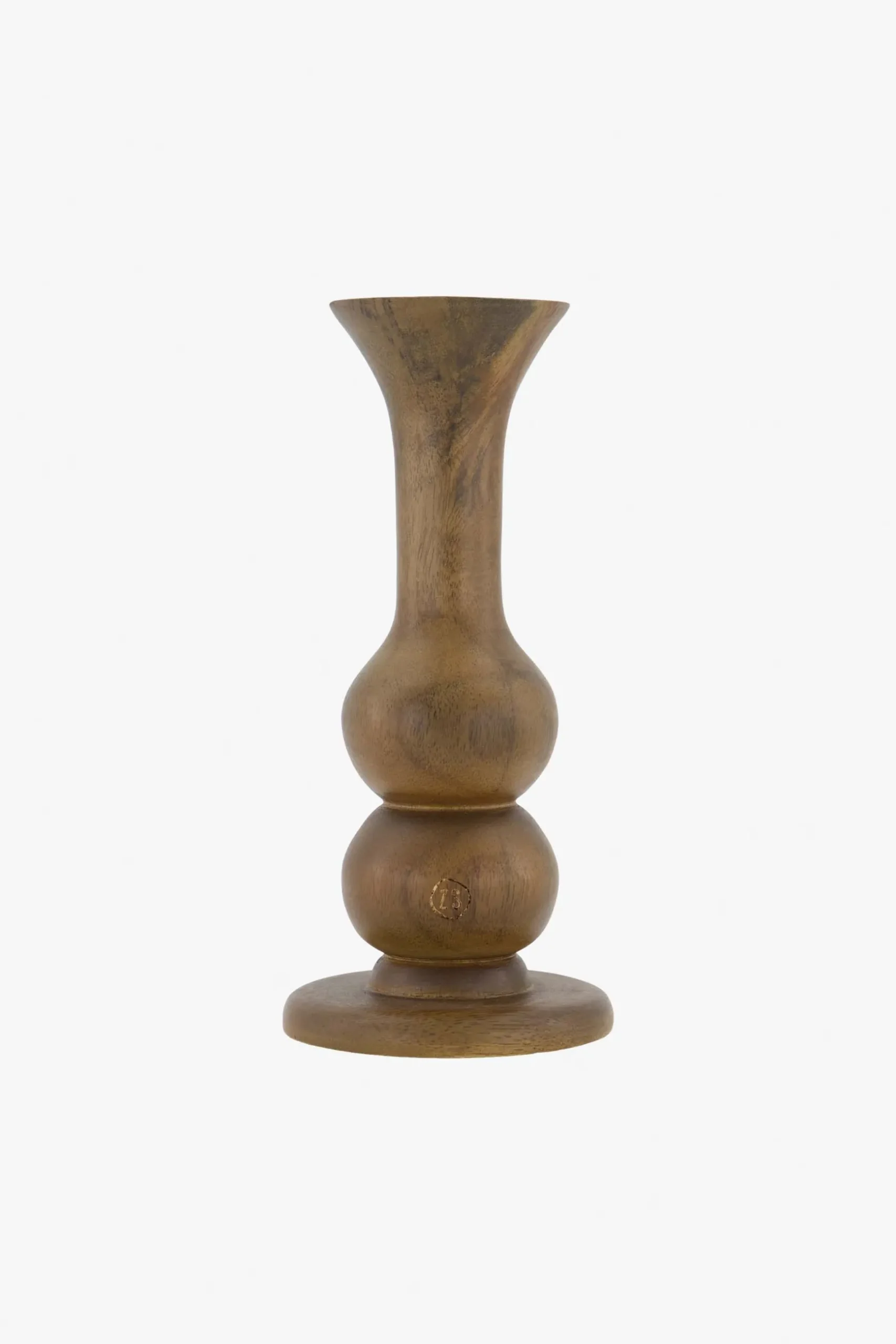 zusss houten kandelaar M donkerbruin