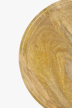 zusss houten stylingbord 40 cm naturel / goud