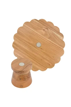 zusss houten taartplateau donkerbruin