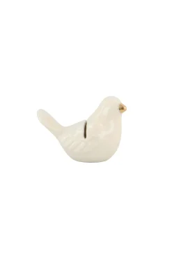 zusss keramieken kaartenhouder vogel wit