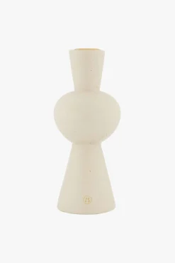 zusss keramieken kandelaar met bolling zand spikkels