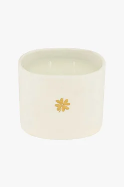 zusss keramieken luxe geurkaars jasmijn klavertje