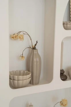 zusss keramieken vaasje beige