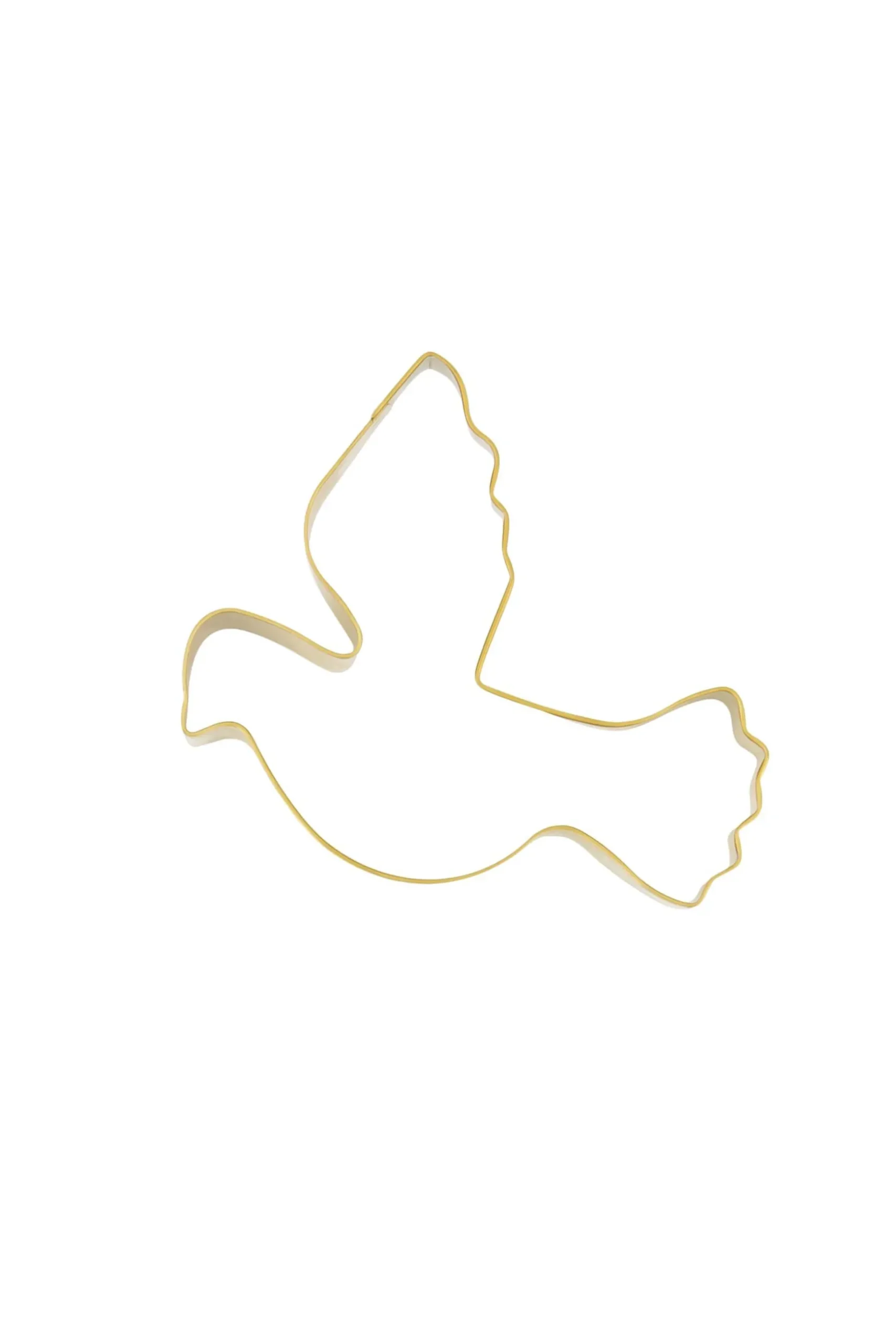 zusss koekvorm duifje goud