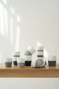 zusss koffiemok dream warmgrijs/wit