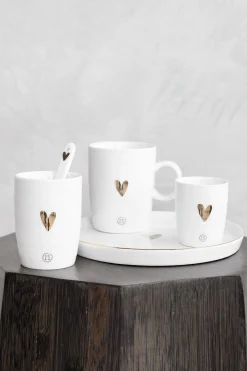 zusss koffiemok goud hartje