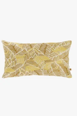 zusss kussen graanprint 50x30cm zand/oker/goud