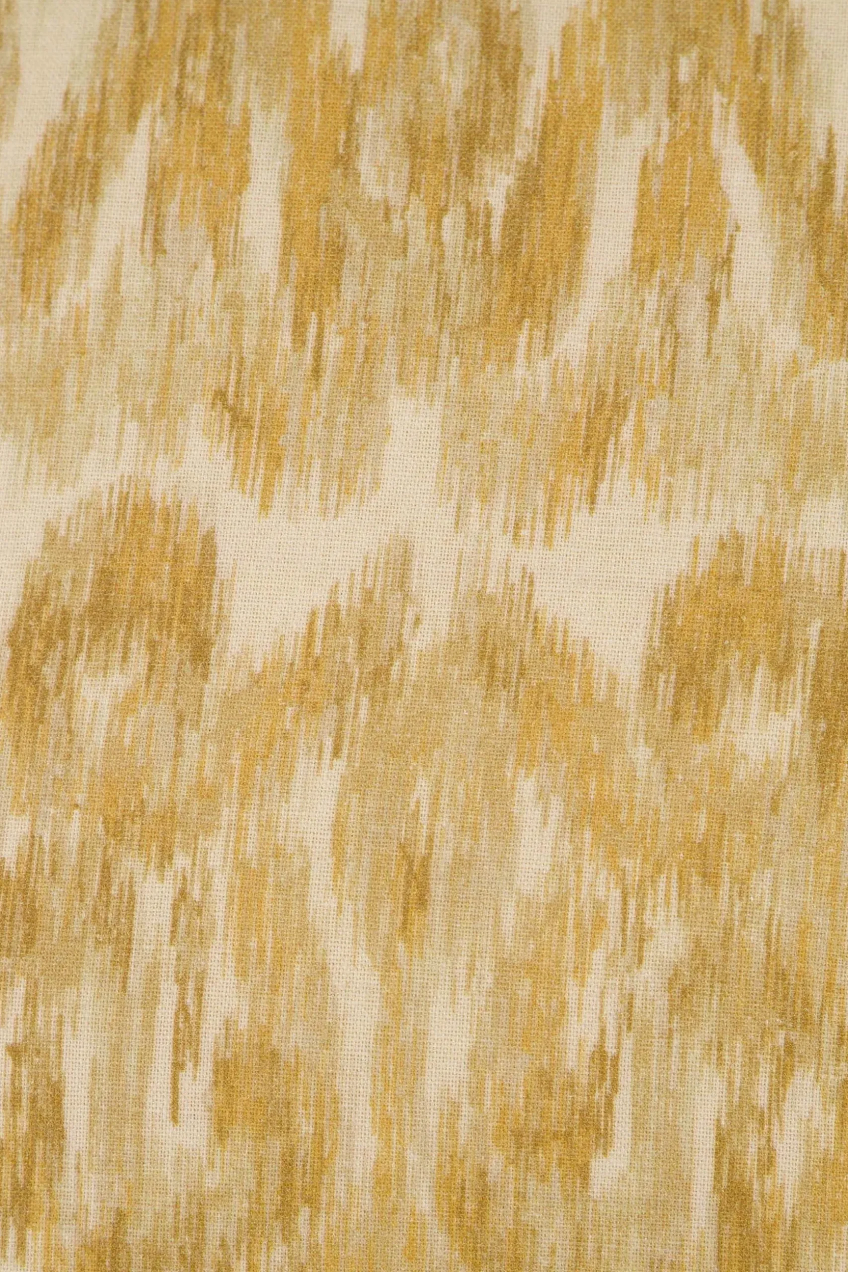 zusss kussen ikat print 45x45cm oker/ecru