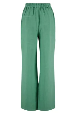 zusss linnen broek groen