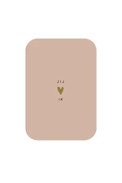 zusss linnen kaart jij & ik