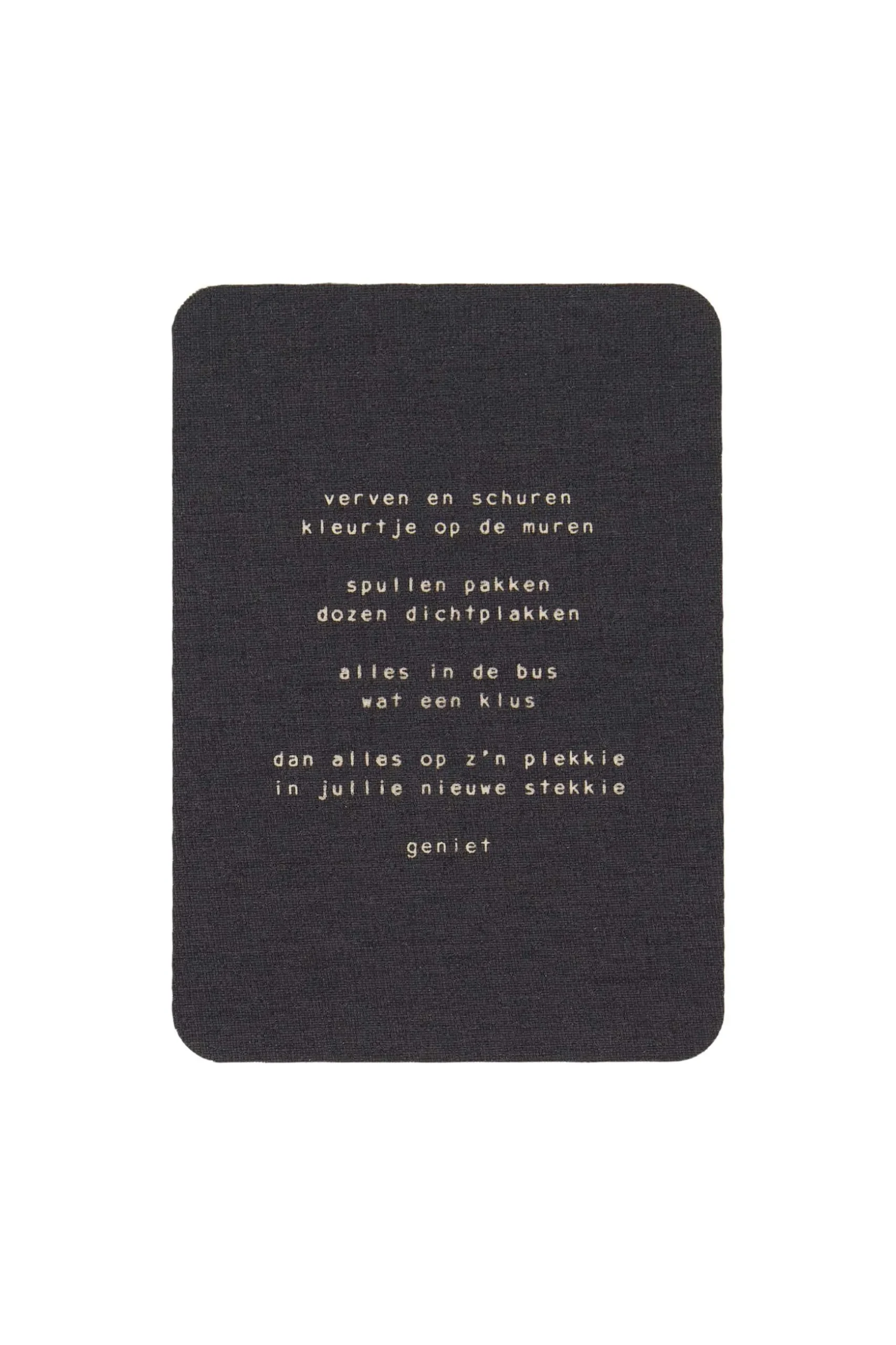 zusss linnen kaart nieuw stekkie antracietgrijs