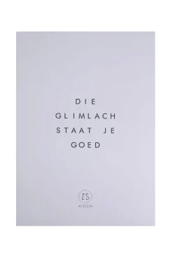 zusss logoposter die glimlach staat je goed