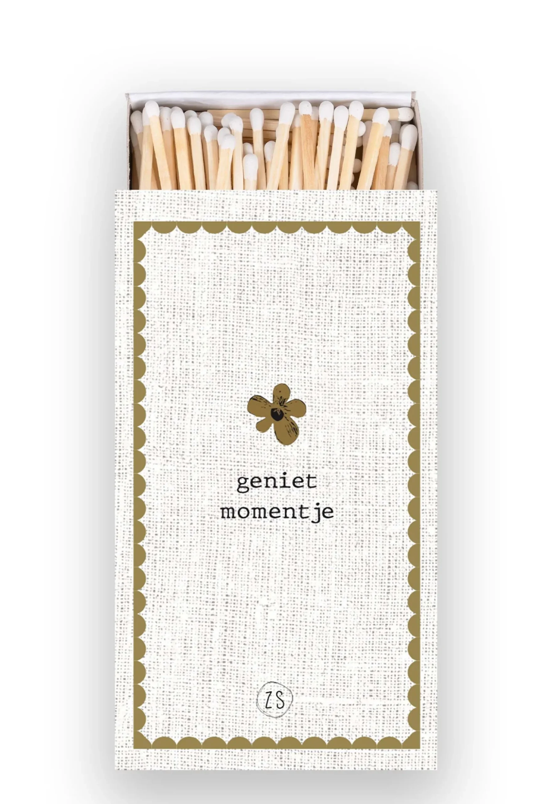 zusss lucifers genietmomentje linnen/goud