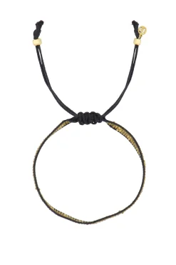 zusss miyuki armbandje bloemen mosgroen