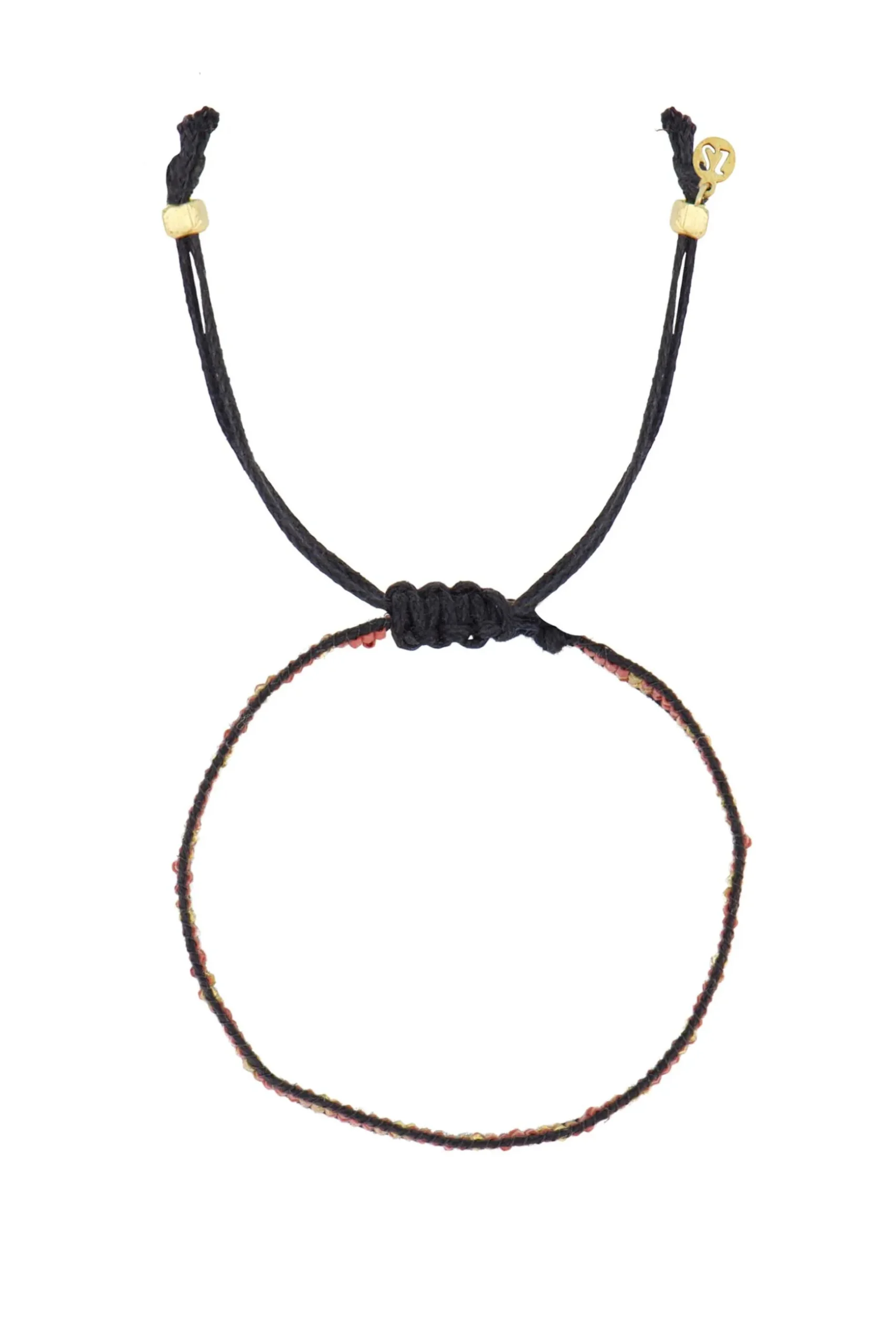 zusss miyuki armbandje bloemen oudroze