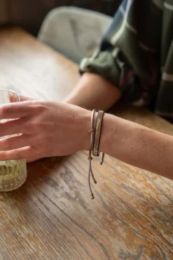 zusss miyuki armbandje goud