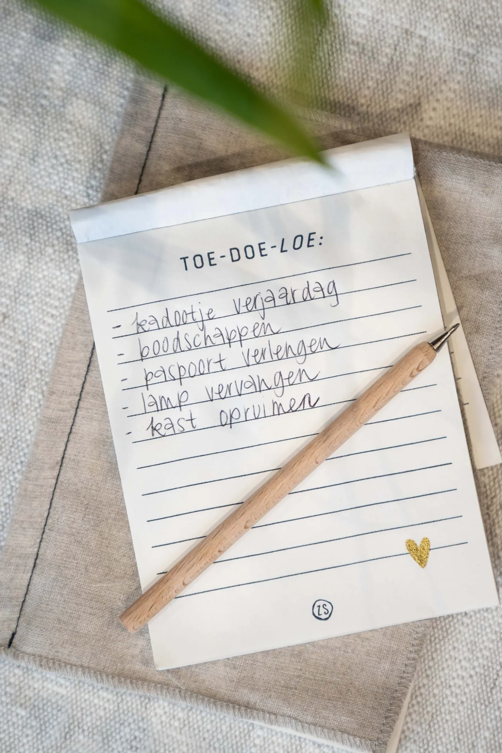 zusss nog te doen boekje zand