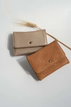 zusss portemonnee hartje camel