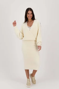 zusss rok in fluffy garen creme