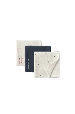 zusss set van 3 vaatdoekjes multicolor