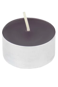 zusss set van 12 waxinelichtjes zwart