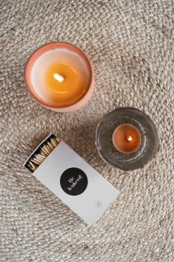 zusss set van 12 waxinelichtjes zwart