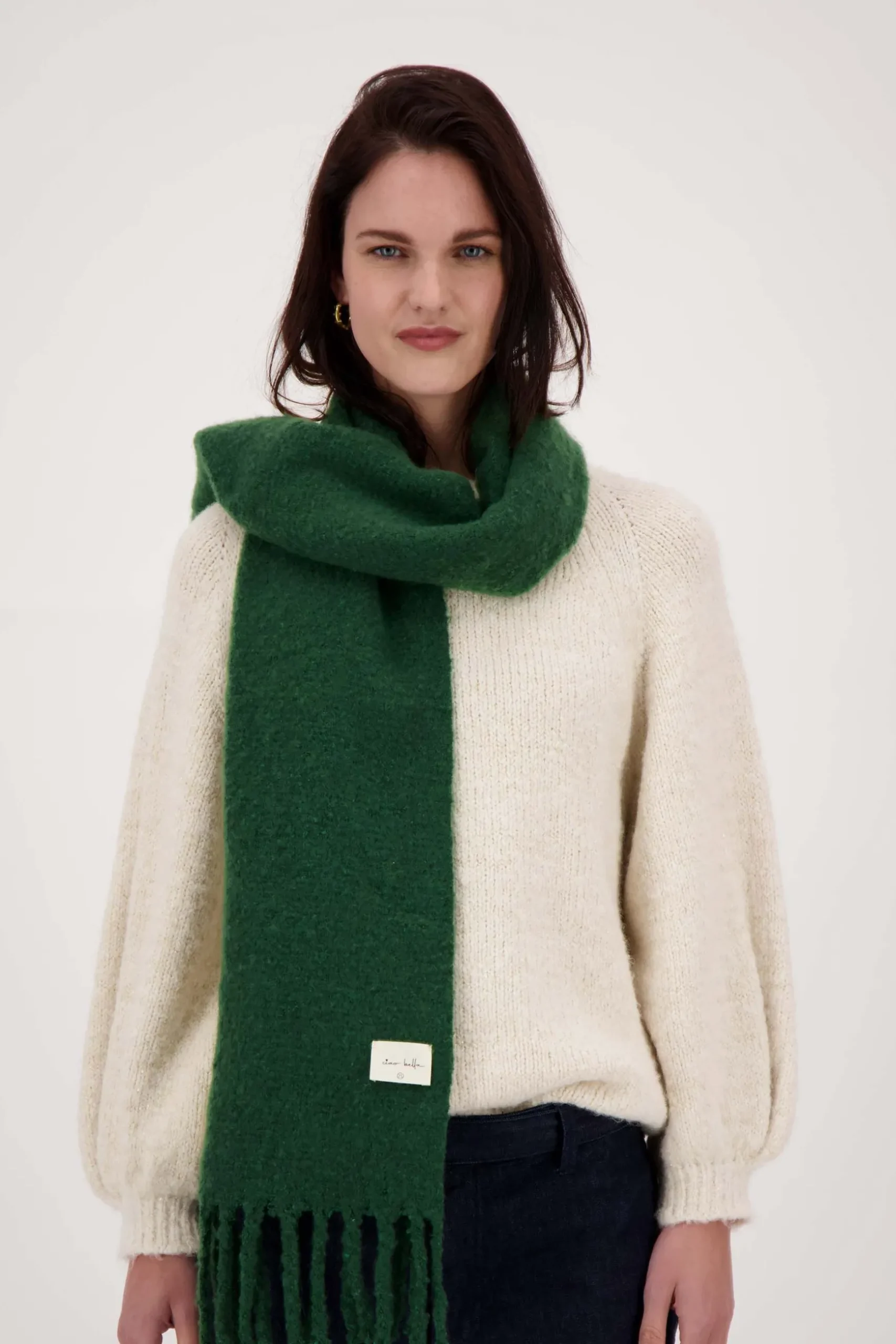 zusss sjaal donkergroen