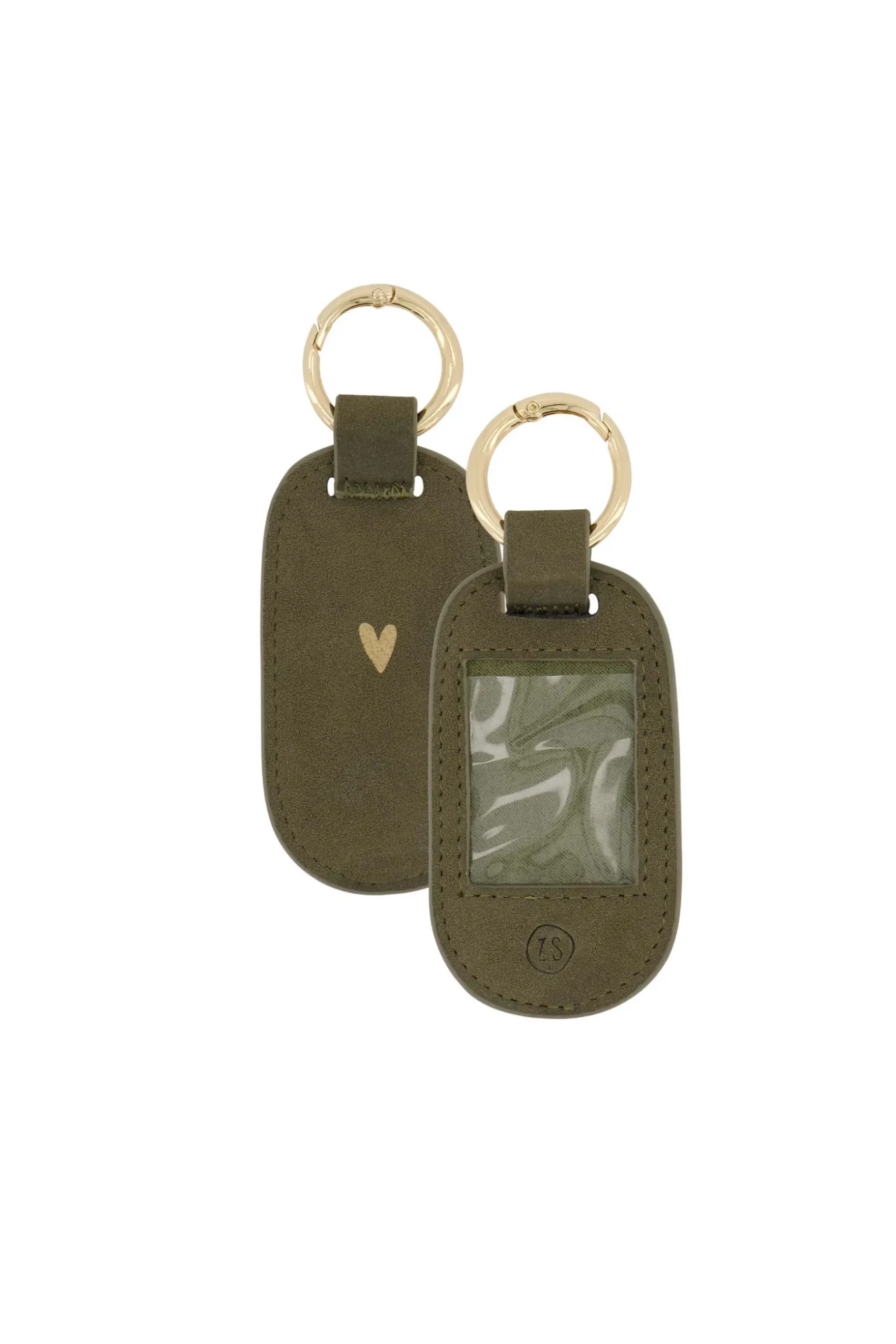 zusss sleutelhanger met foto donkergroen