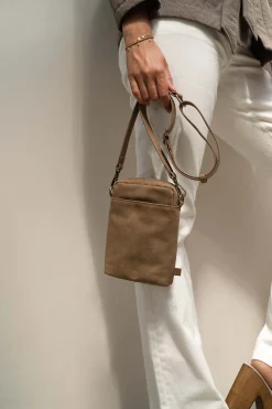 zusss telefoontasje bruin