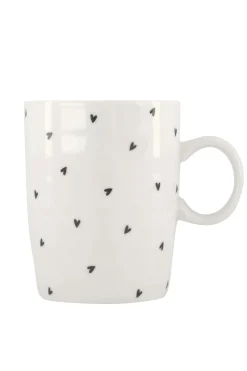 zusss theemok hartjes wit/antracietgrijs