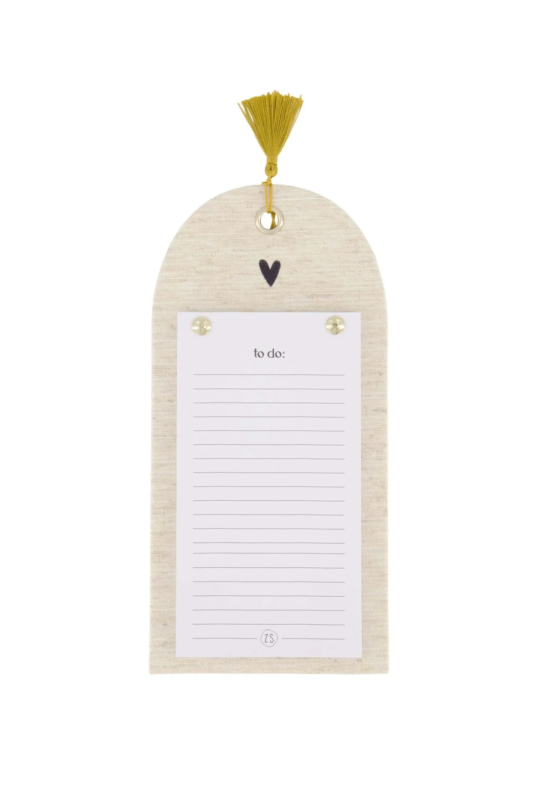 zusss to-do-lijstje op linnen bord